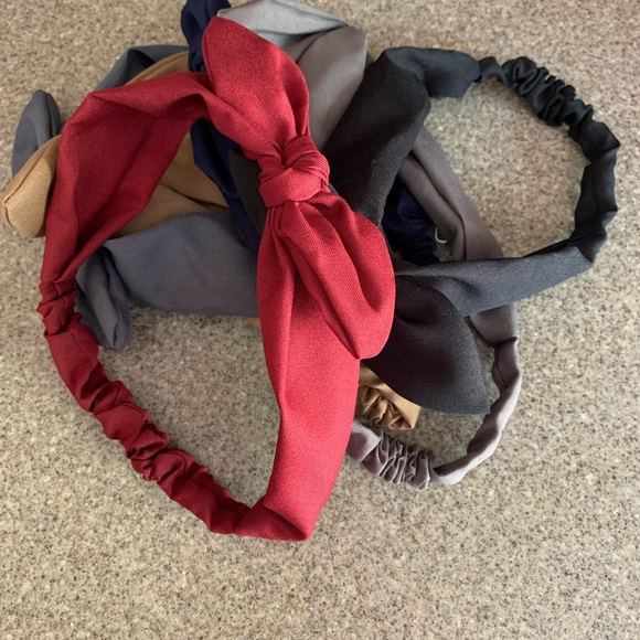 Lot of (6) Girls head wraps/bands/bows - Picture 3 of 5